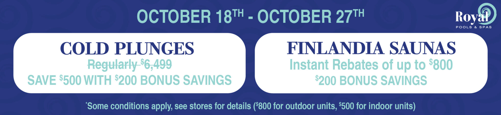 Unlock Big Savings on Cold Plunges and Finlandia Saunas!