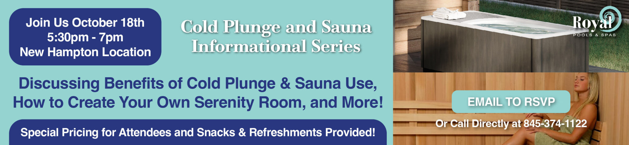 Cold Plunge & Sauna Informational Series