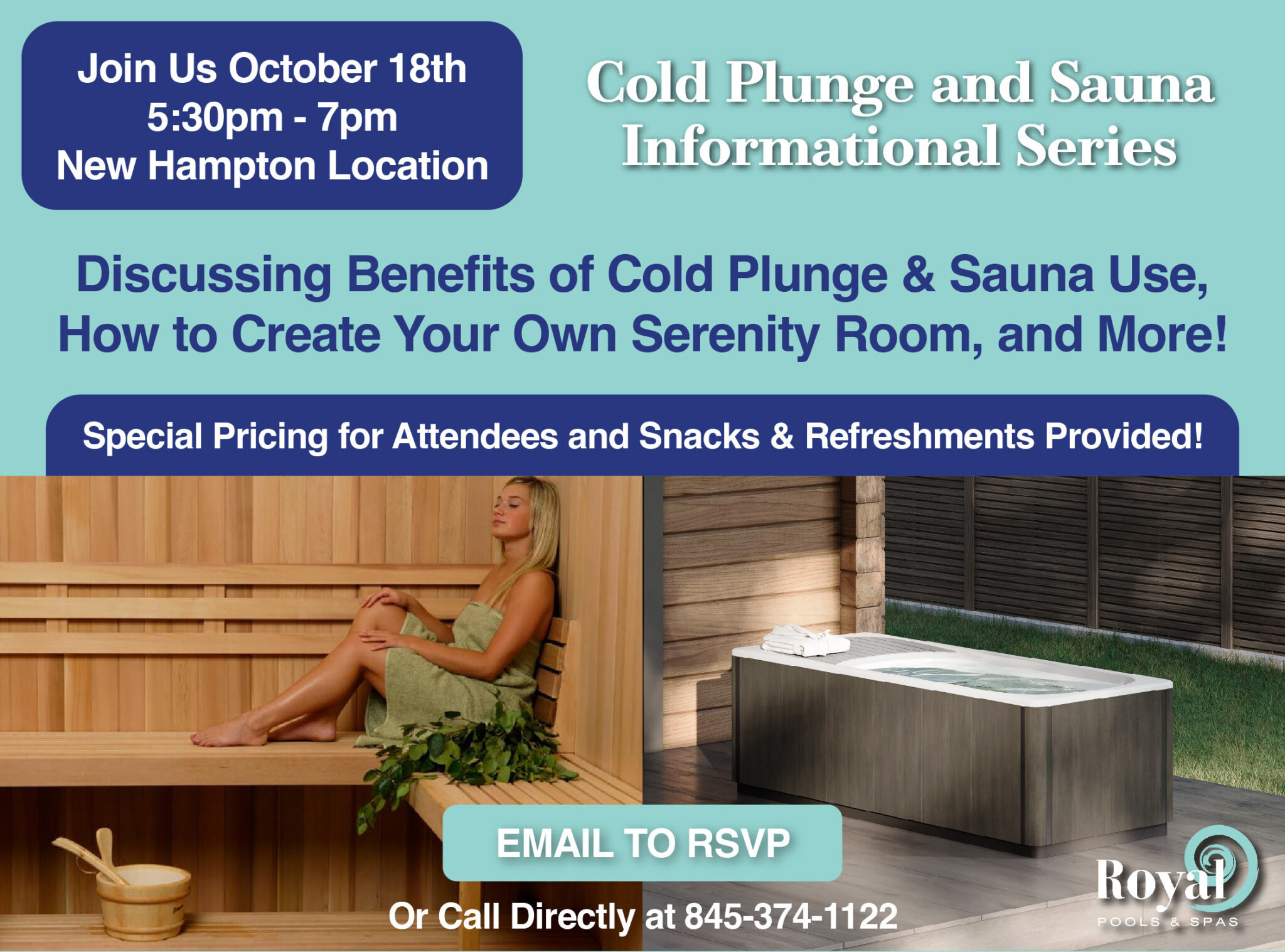 Cold Plunge & Sauna Informational Series