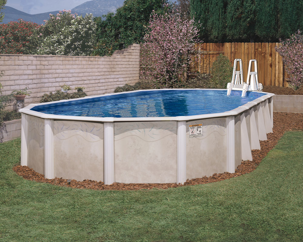 Doughboy Pools Desert Spring Above Ground Oval Pool